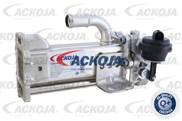 Cooler, exhaust gas recirculation ACKOJAP A52-63-0037