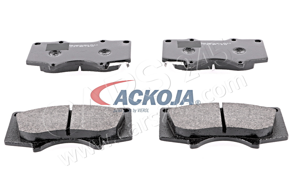 Brake Pad Set, disc brake ACKOJAP A37-0104