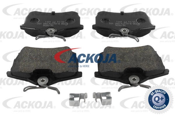 Brake Pad Set, disc brake ACKOJAP A26-0026