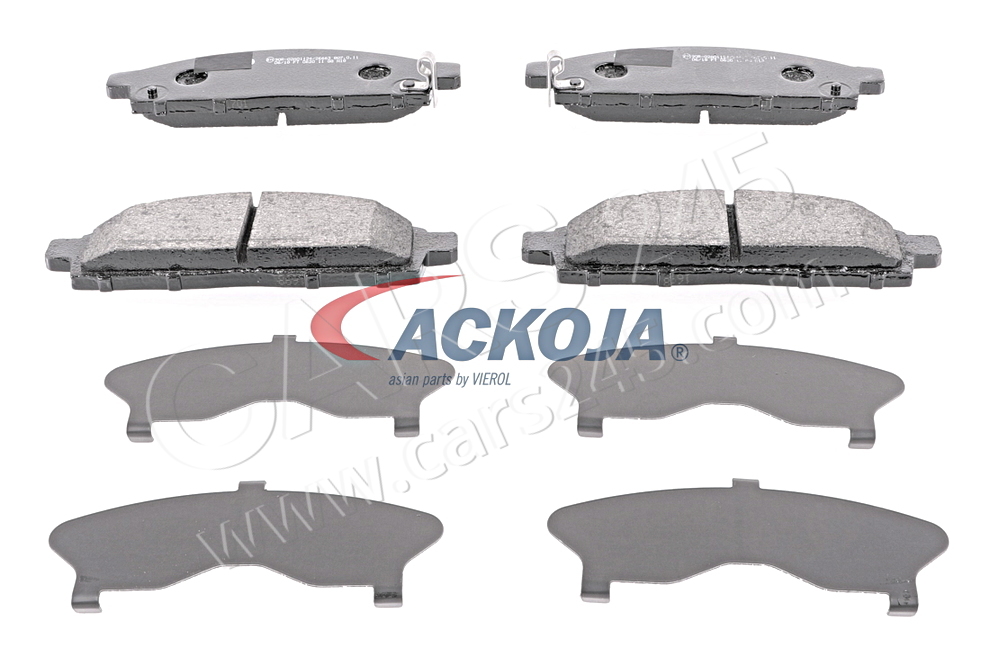 Brake Pad Set, disc brake ACKOJAP A37-0028