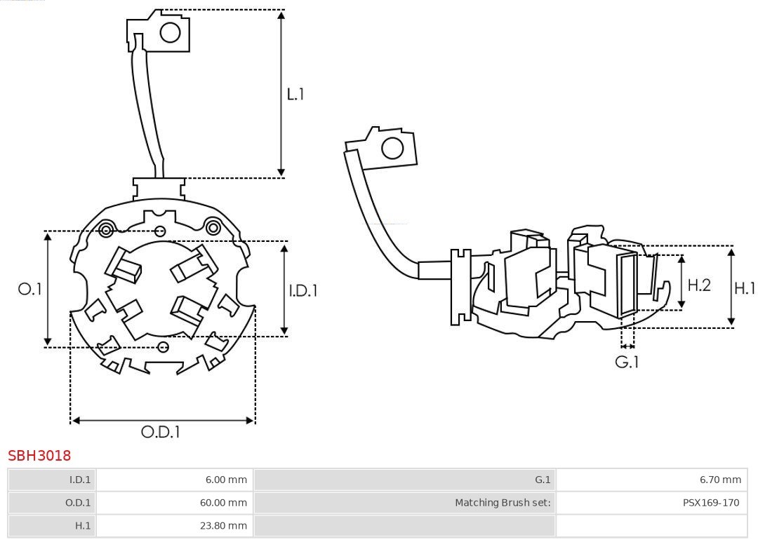 Starter Lid, carburettor AS-PL SBH3018 2