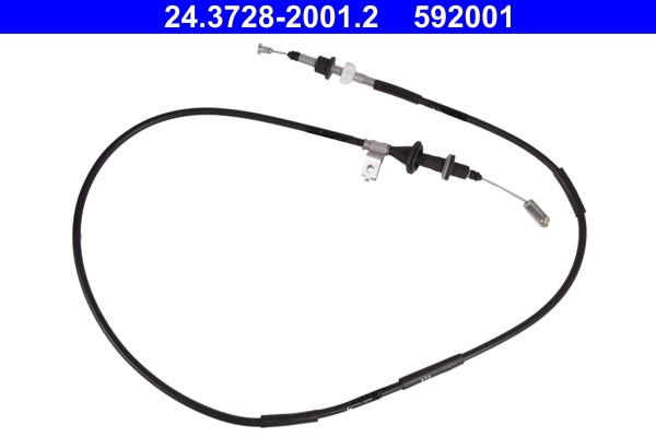 Cable Pull, clutch control ATE 24.3728-2001.2 2