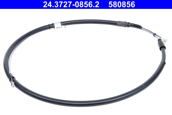Cable Pull, parking brake ATE 24.3727-0856.2 2