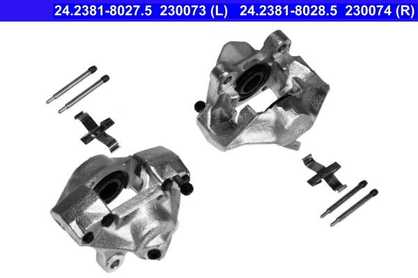 Brake Caliper ATE 24.2381-8028.5