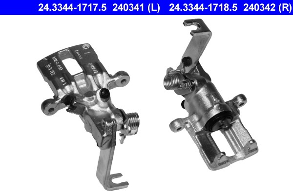 Brake Caliper ATE 24.3344-1718.5