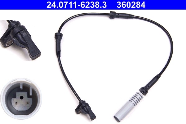 Sensor, wheel speed ATE 24.0711-6238.3