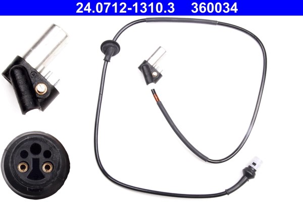 Sensor, wheel speed ATE 24.0712-1310.3