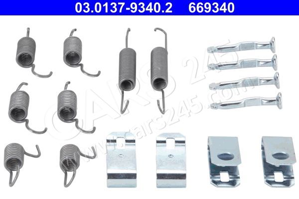 Accessory Kit, parking brake shoes ATE 03.0137-9340.2 3