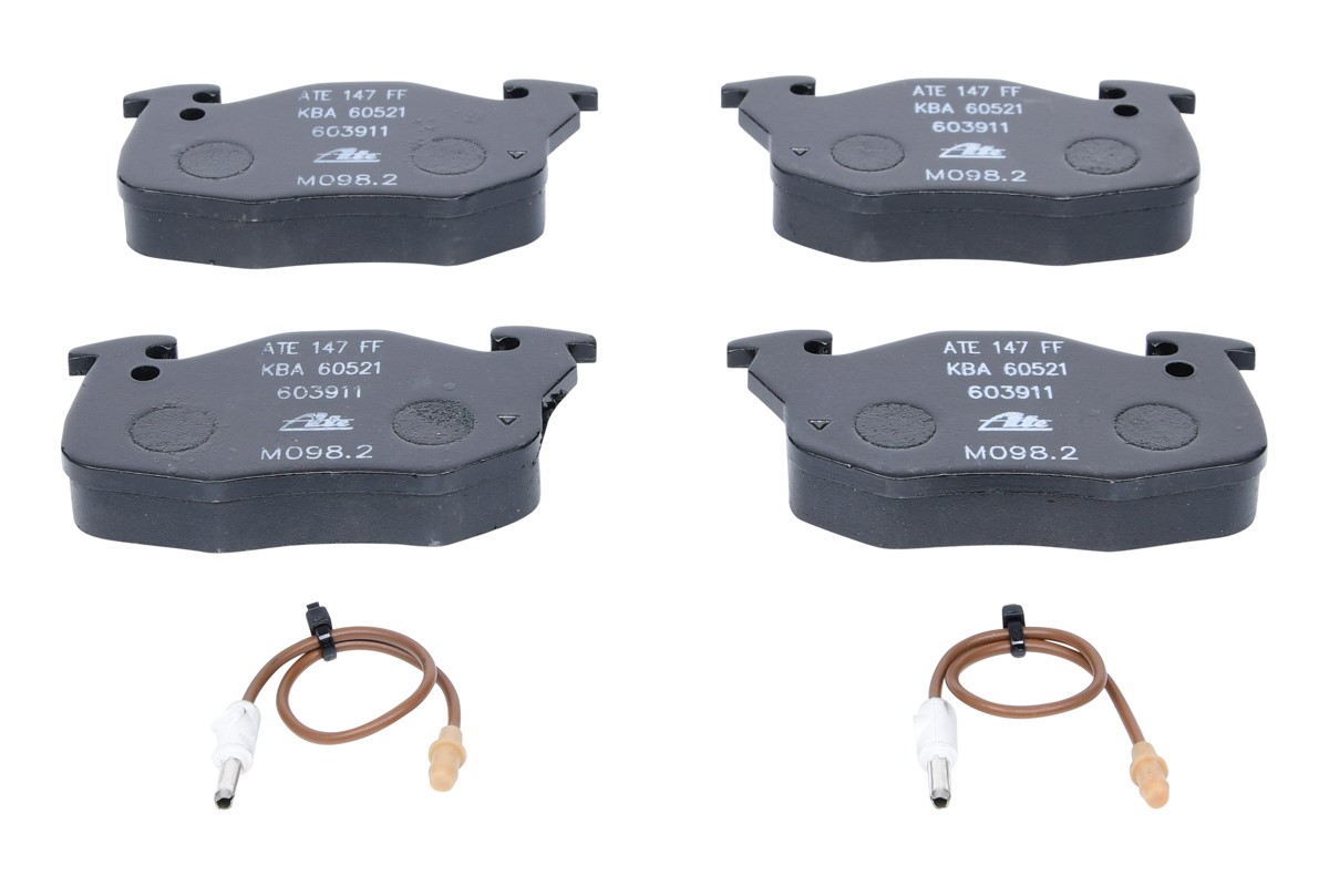 Brake Pad Set, disc brake ATE 13.0460-3911.2 2