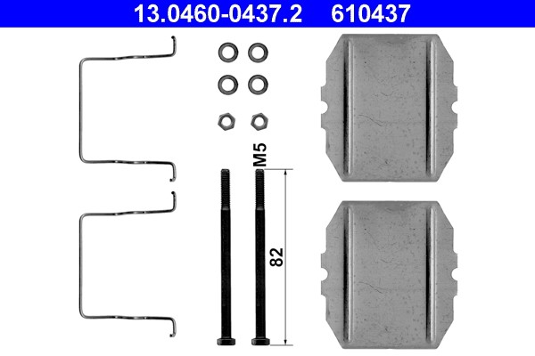 Accessory Kit, disc brake pad ATE 13.0460-0437.2