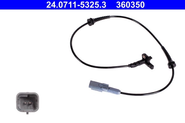 Sensor, wheel speed ATE 24.0711-5325.3