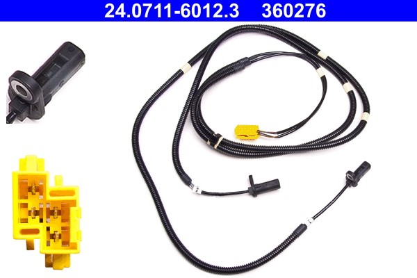 Sensor, wheel speed ATE 24.0711-6012.3