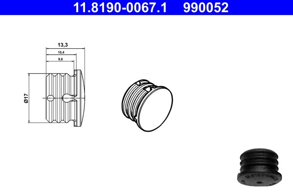 Sealing-/Protection Plugs ATE 11.8190-0067.1