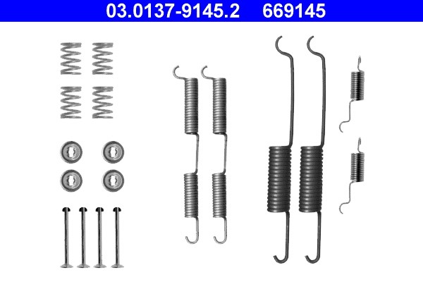 Accessory Kit, brake shoes ATE 03.0137-9145.2