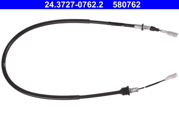 Cable Pull, parking brake ATE 24.3727-0762.2 2