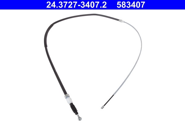 Cable Pull, parking brake ATE 24.3727-3407.2 2
