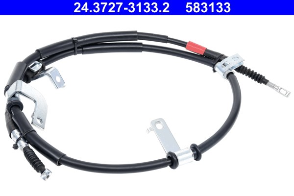 Cable Pull, parking brake ATE 24.3727-3133.2 2