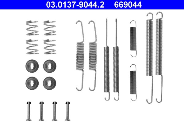 Accessory Kit, brake shoes ATE 03.0137-9044.2