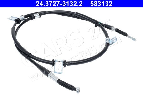 Cable Pull, parking brake ATE 24.3727-3132.2 3