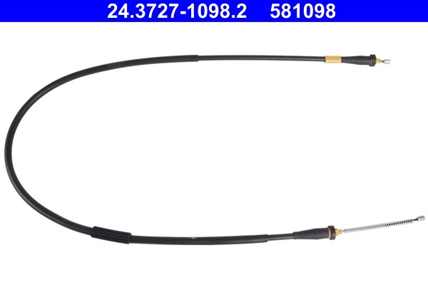 Cable Pull, parking brake ATE 24.3727-1098.2 2