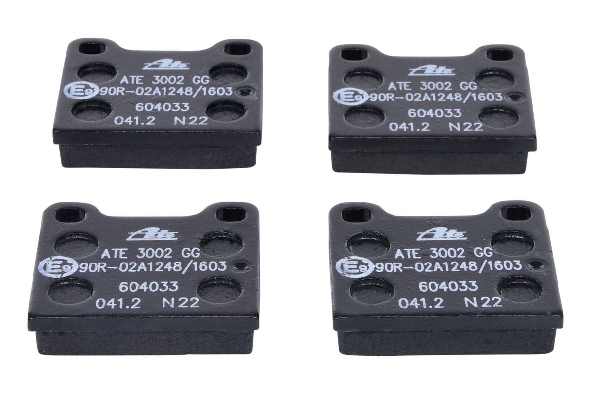 Brake Pad Set, disc brake ATE 13.0460-4033.2 2