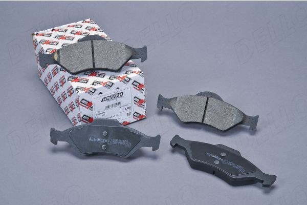 Brake Pad Set, disc brake AUTOMEGA 120002910