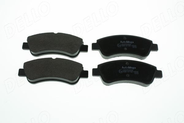 Brake Pad Set, disc brake AUTOMEGA 120057810