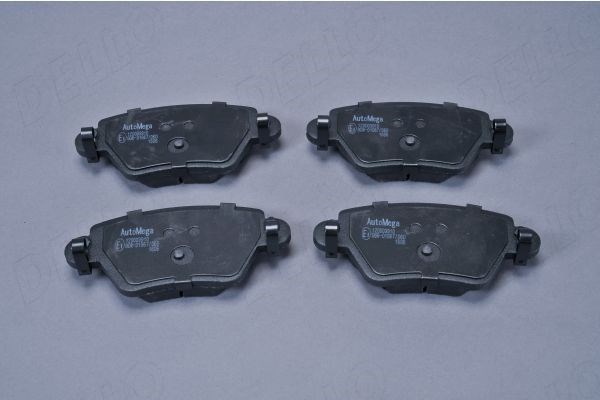 Brake Pad Set, disc brake AUTOMEGA 120003910 2