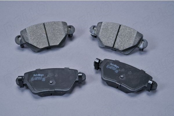 Brake Pad Set, disc brake AUTOMEGA 120003910 4