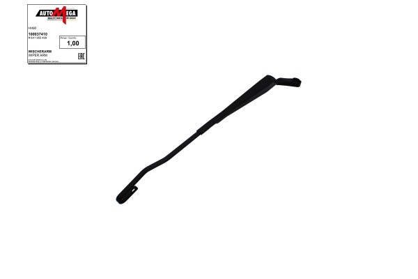 Wiper Arm, window cleaning AUTOMEGA 100037410