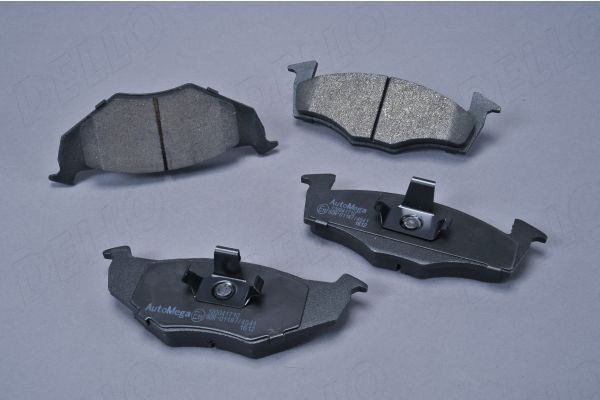 Brake Pad Set, disc brake AUTOMEGA 120041710 4