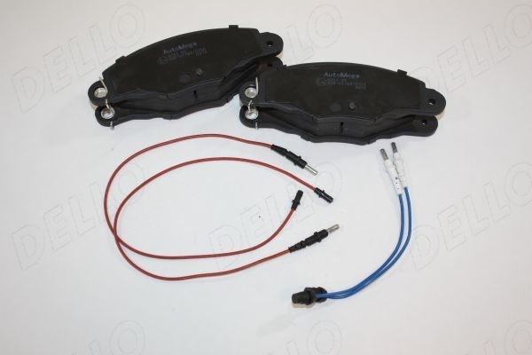 Brake Pad Set, disc brake AUTOMEGA 120055610