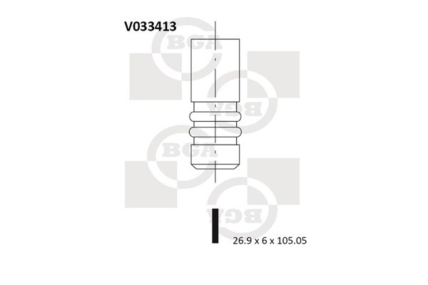 Intake Valve BGA V033413