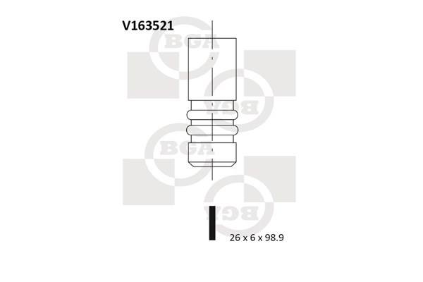 Exhaust Valve BGA V163521