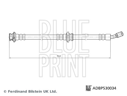 Brake Hose BLUE PRINT ADBP530034