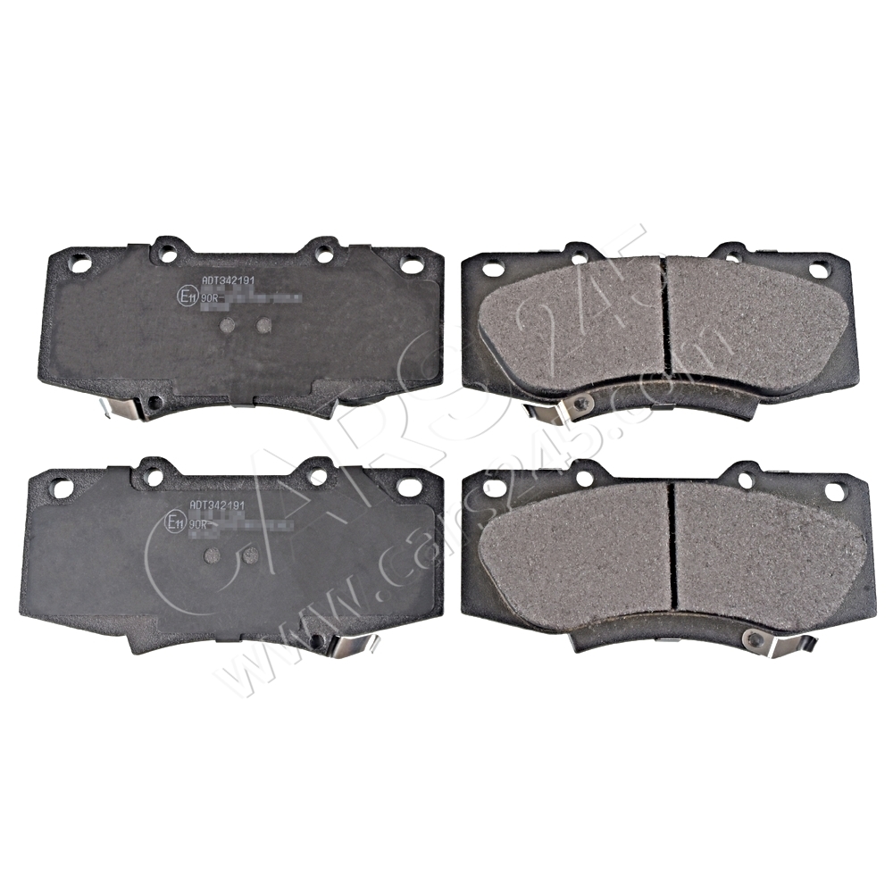 Brake Pad Set, disc brake BLUE PRINT ADT342191