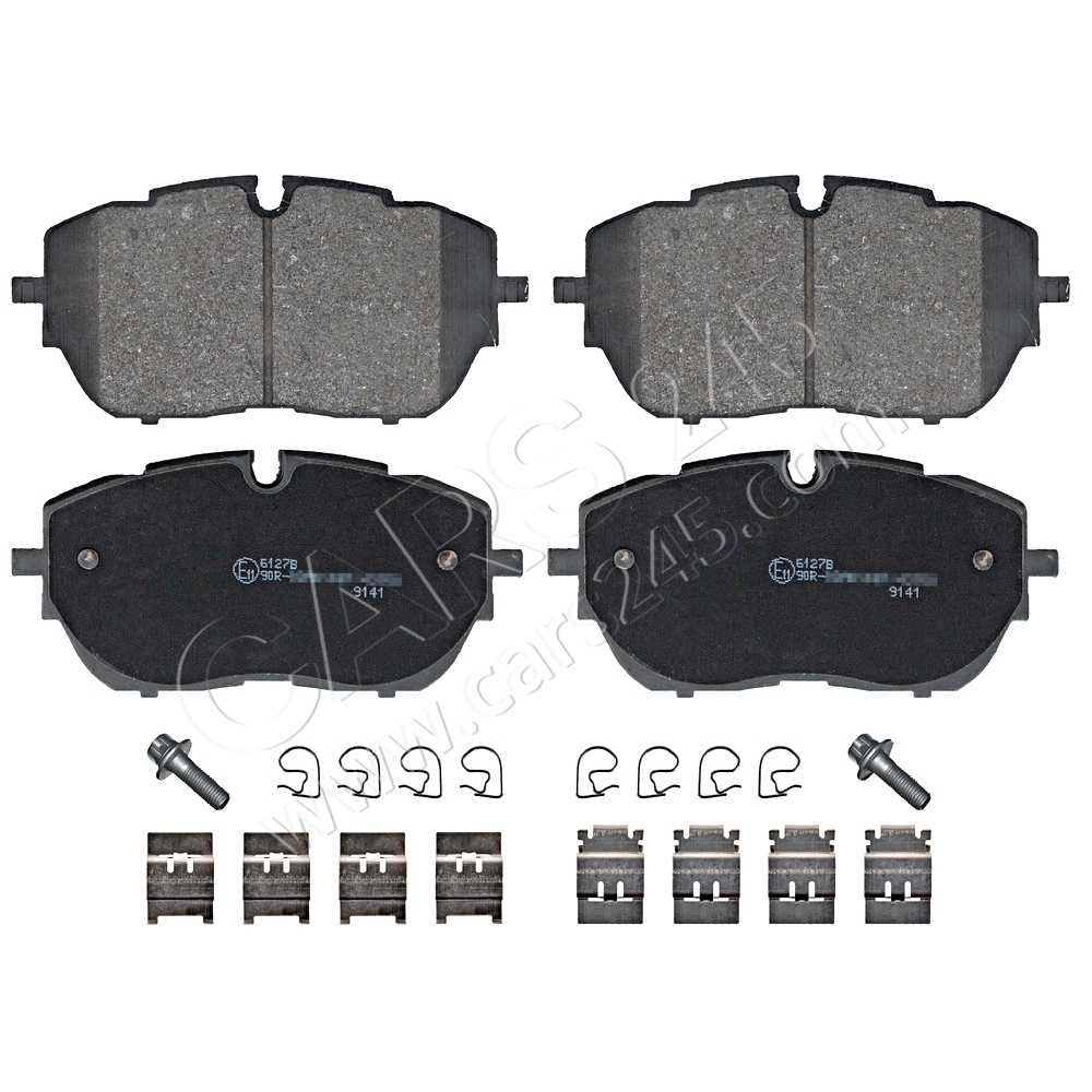 Brake Pad Set, disc brake BLUE PRINT ADP154257