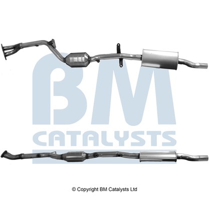 Catalytic Converter BM CATALYSTS BM91202H
