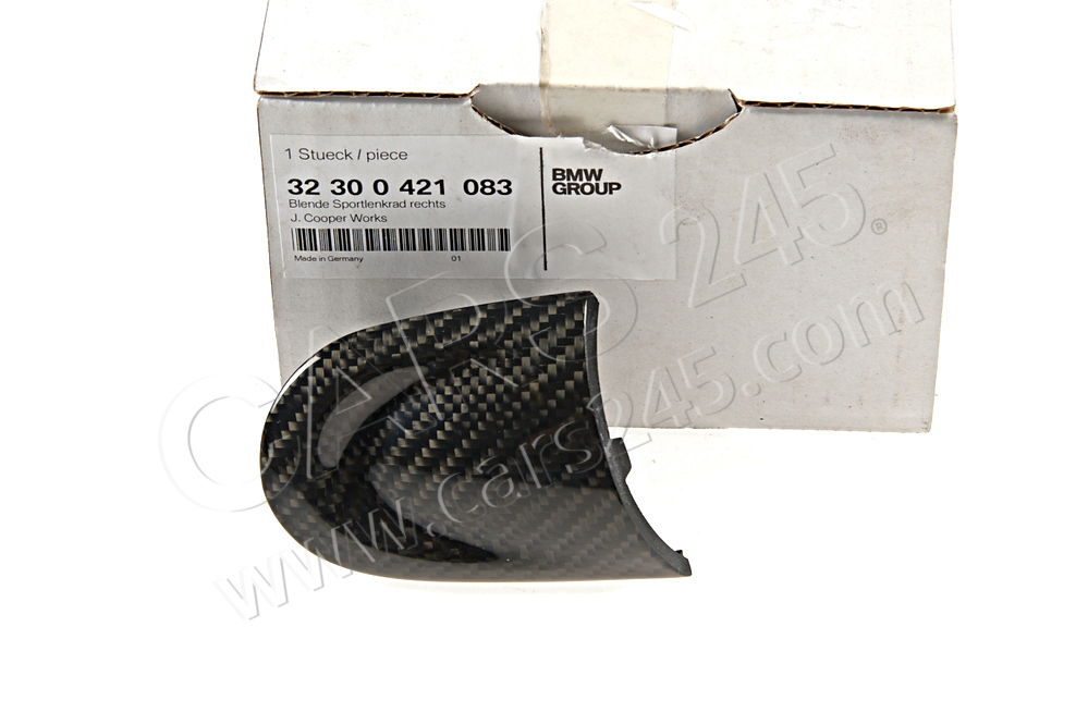 Cover f sports steering wheel,carbon ri. BMW 32300421083 4