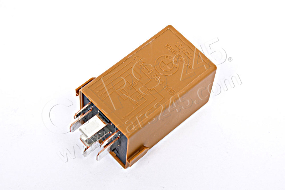 Double relay, green-brown BMW 61368384505