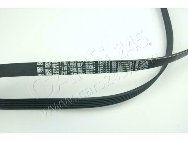 Ribbed v-belt BMW 11287636366 2