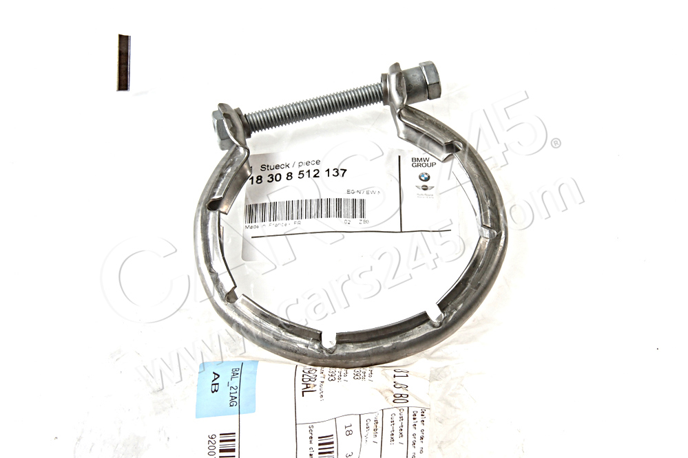 V-band clamp BMW 18308512137 4