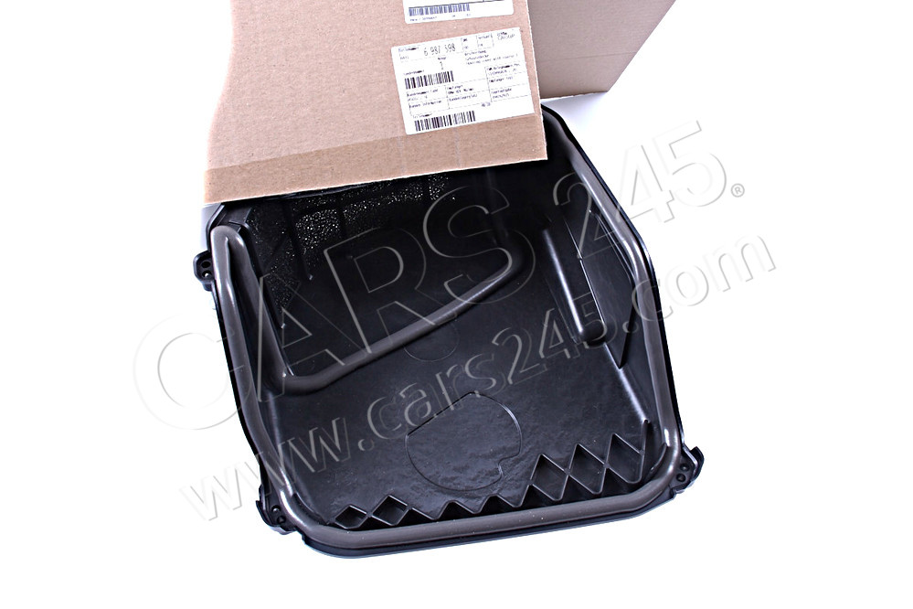 Housing cover with coarse filter BMW 64116987598 4