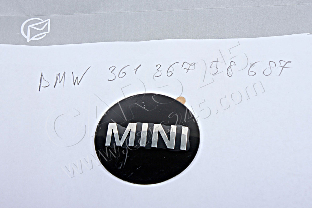 MINI plaque with adhesive film BMW 36136758687 3
