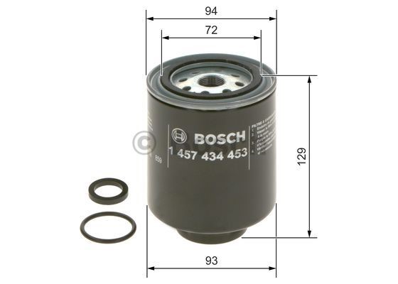 Fuel Filter BOSCH 1457434453 5