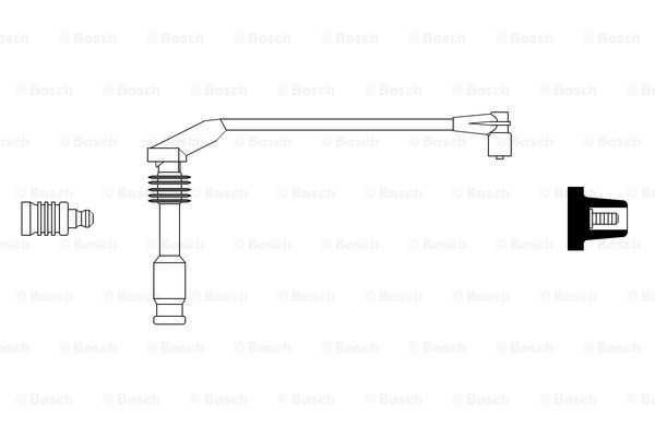 Ignition Cable BOSCH 0986356244 5