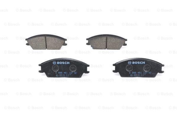 Brake Pad Set, disc brake BOSCH 0986461127 3