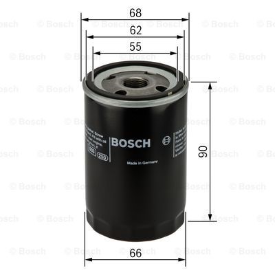 Oil Filter BOSCH F026407077 5