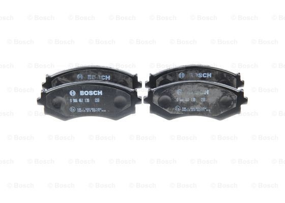 Brake Pad Set, disc brake BOSCH 0986461139
