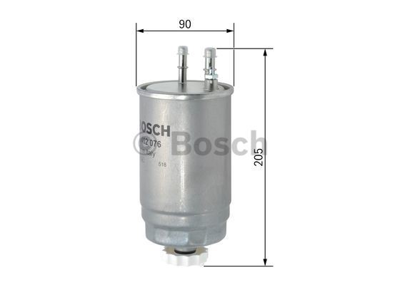 Fuel Filter BOSCH F026402076 5